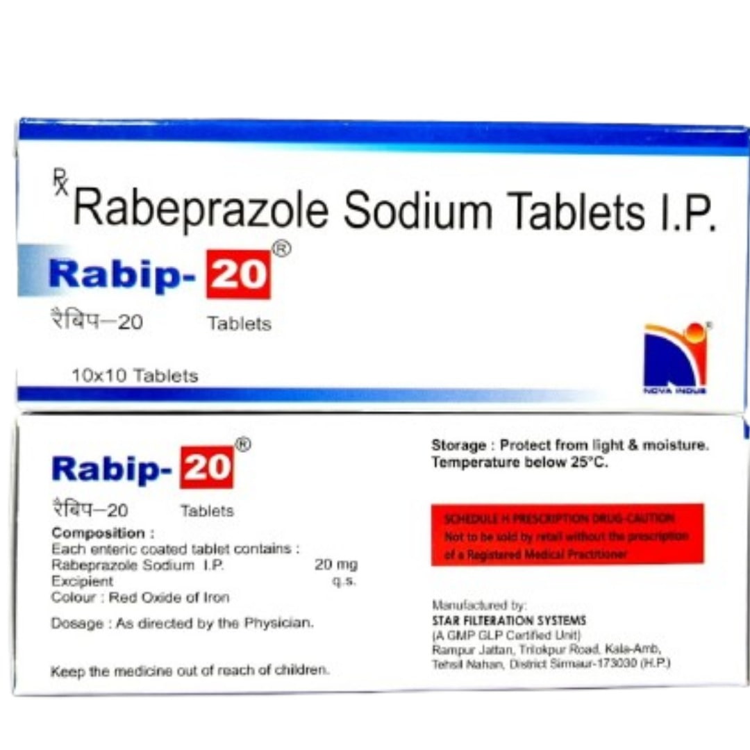 Rabip 20mg Tablet